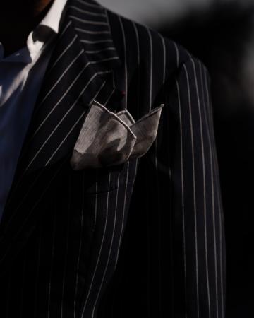 Les pochettes de costume &raquo; Les couleurs &raquo; pochette cachemire soie